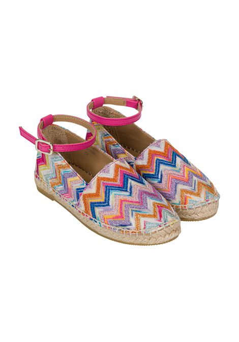 Espadrillas con stampa MISSONI KIDS | MY0V5T Q0107999